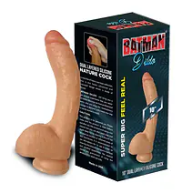 Batman 9-Inch Realistic Dildo with Veins and Suction Cup - Master