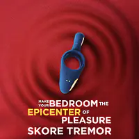 Skore Tremor Dual Motor Vibrating Ring with Ball Strap - Master
