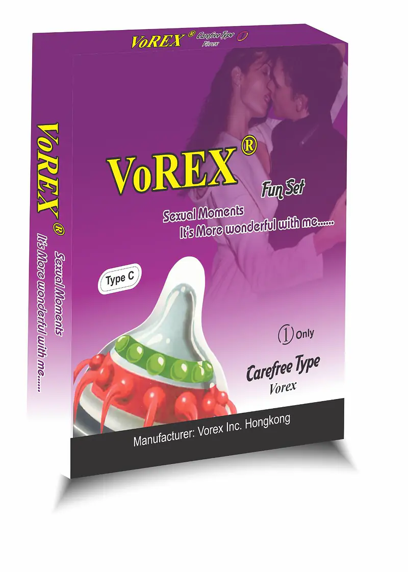 Vorex Spike Condom 4 Pc Ultimate Pleasure Combo - Master