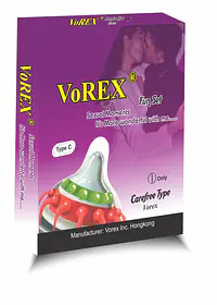 Vorex Spike Condom 4 Pc Ultimate Pleasure Combo - Master
