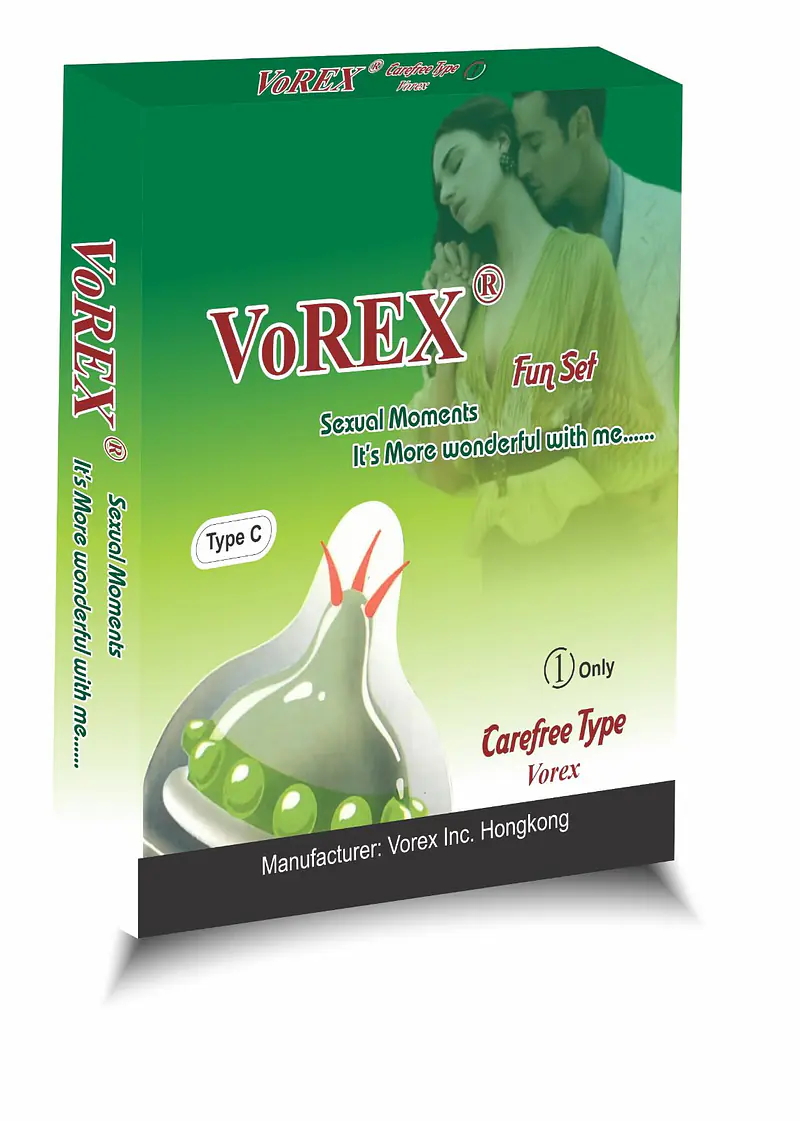 Vorex Spike Condom 4 Pc Ultimate Pleasure Combo - Master