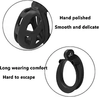 White Guardian Nub Resin Chastity Cage - Master