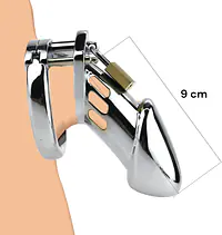 Titan Grip Metal Chastity Cage - Master