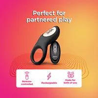 Skore Buzzz Vibrating Ring With Remote For Him And Her - Master