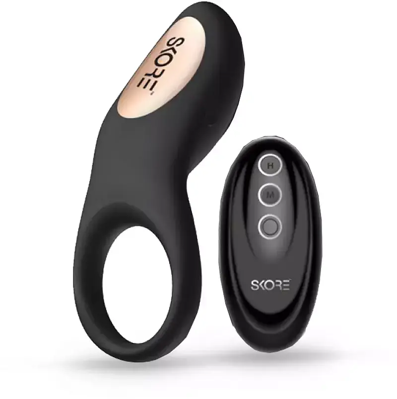 Skore Buzzz Vibrating Ring With Remote For Him And Her - Master