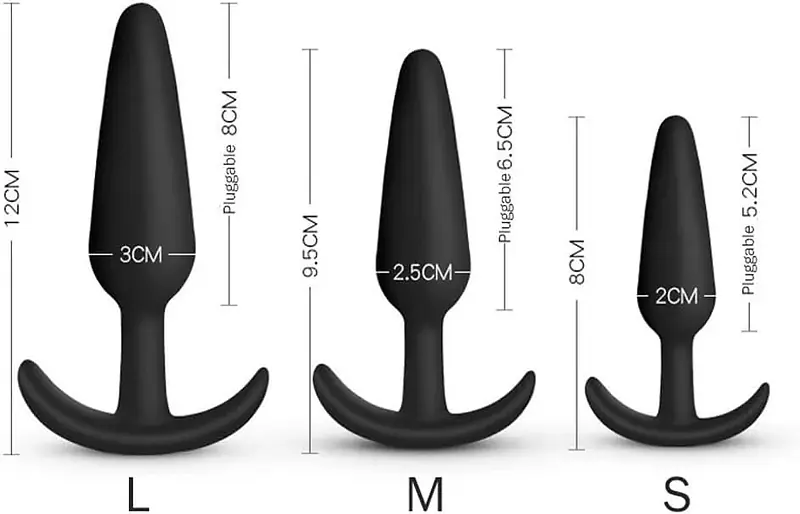 Anchor Fit Silicone Butt PLug - Master