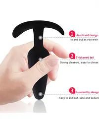 Anchor Fit Silicone Butt PLug - Master