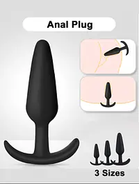 Anchor Fit Silicone Butt PLug - Master
