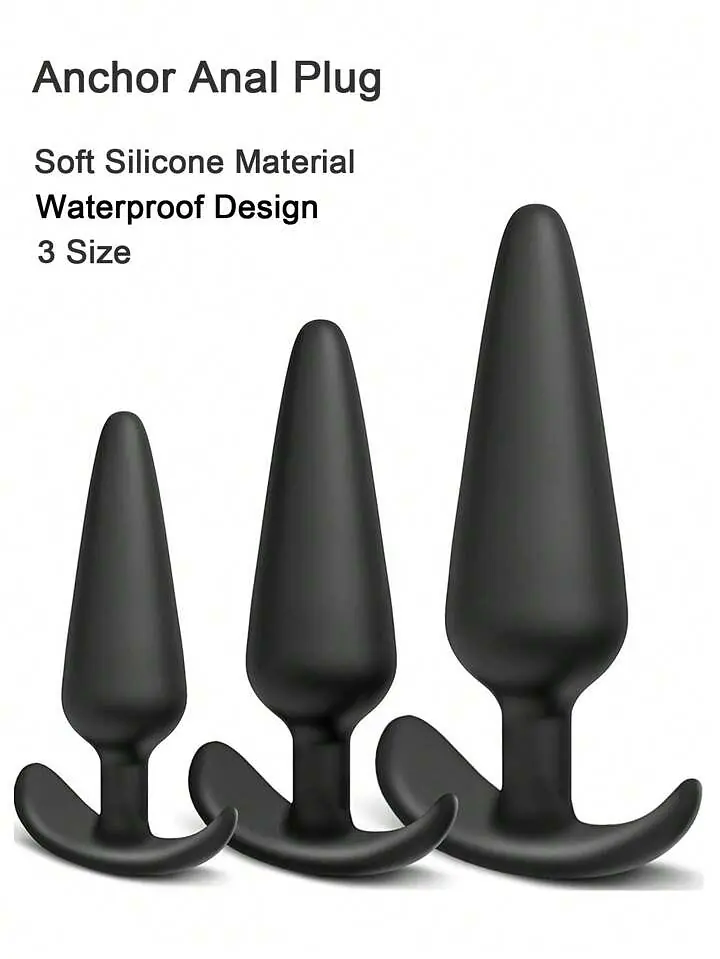 Anchor Fit Silicone Butt PLug - Master