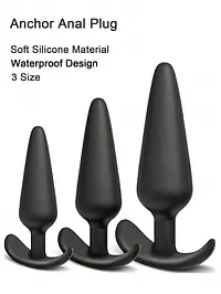 Anchor Fit Silicone Butt PLug - Master