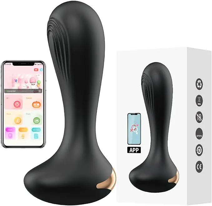 Anal Plug with 10 Vibration Modes - Master