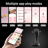 Anal Plug with 10 Vibration Modes - Master