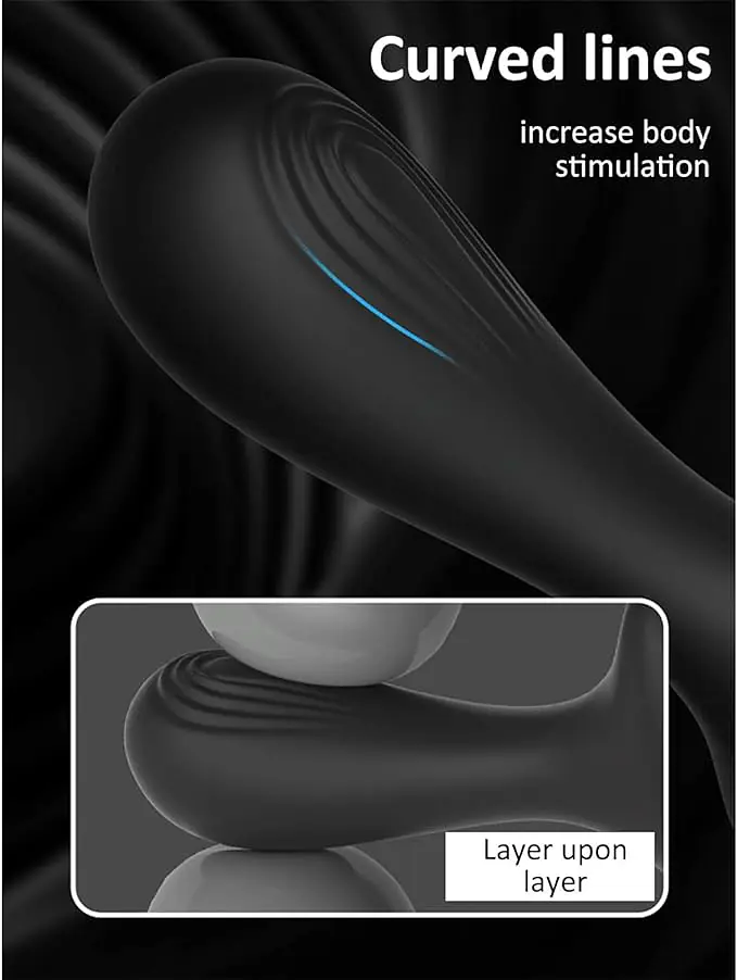 Anal Plug with 10 Vibration Modes - Master
