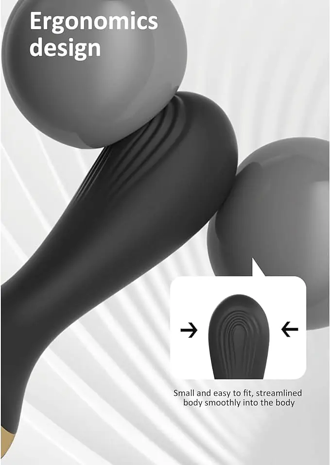 Anal Plug with 10 Vibration Modes - Master