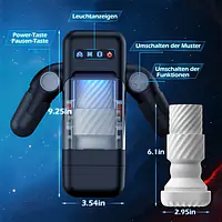 AMOVIBE Automatic Masturbator 10 Thrusting & Vibration Modes With Heating Function and Phone Holder - Master