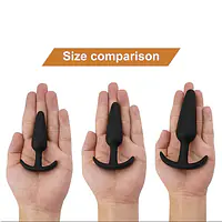 Anchor Play 3-Piece Wearable Anal  Plug  Set - Master