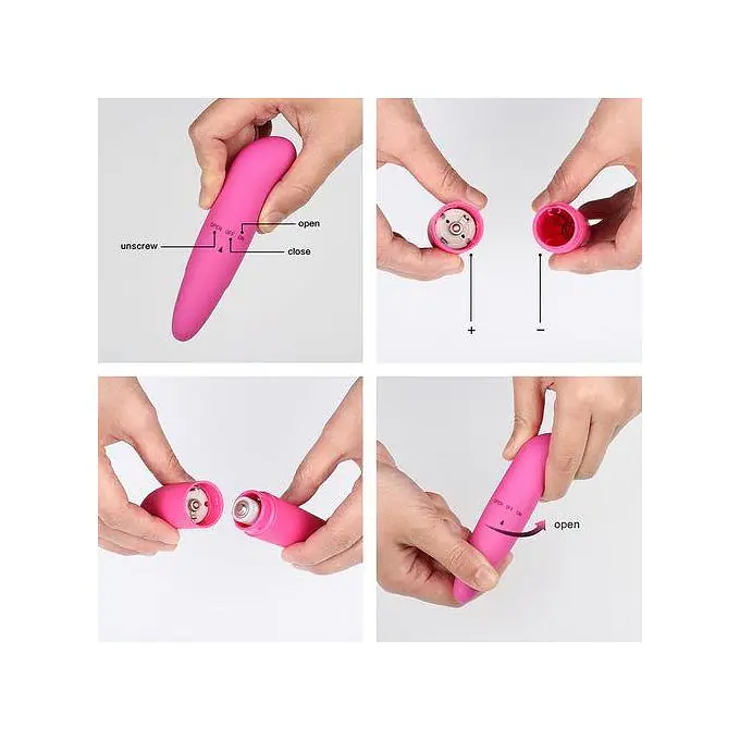 Bliss Wave Pink Dolphin Bullet Vibrator - Master