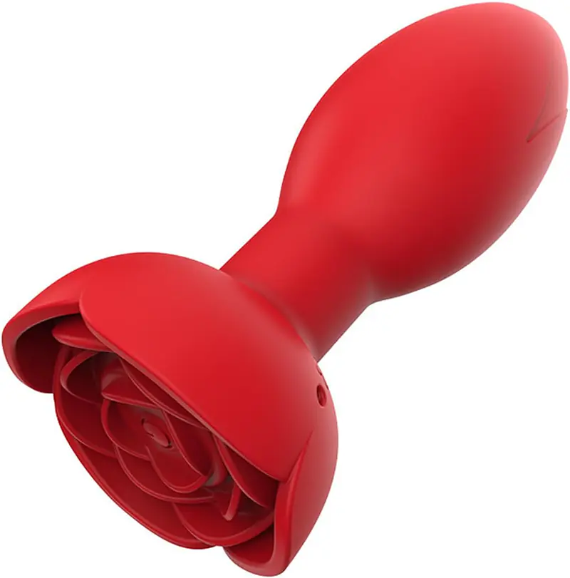 Blossom Vibe 10 Vibrating & Rotating Modes Butt Plug with Remote Control - Master