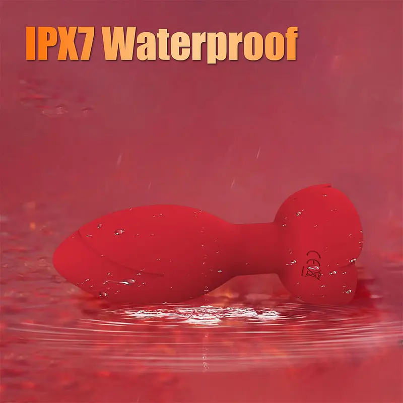 Blossom Vibe 10 Vibrating & Rotating Modes Butt Plug with Remote Control - Master