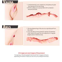 Bumpy Bliss Dual Pleasure Sex Doll - Master