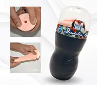 Jumbo Cup Masturbator for men (free lube) - Master