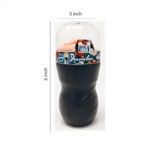 Jumbo Cup Masturbator for men (free lube) - Master
