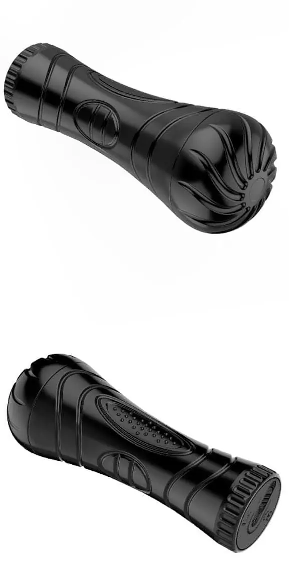 Vibrating fleshlight with 7 modes of vibration with free lubricant - Master