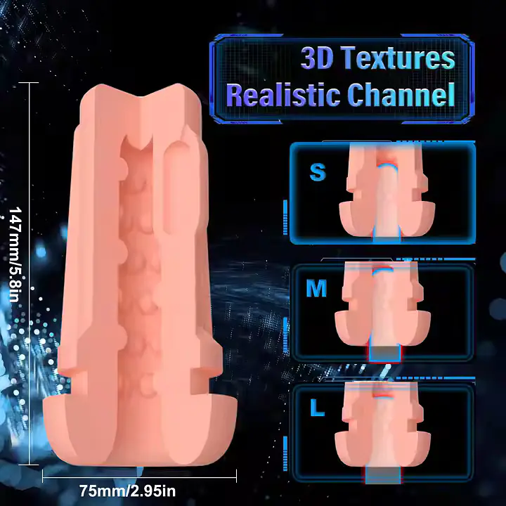 Thermo Vibe 360° – Telescoping Vibration Masturbator with Heating Function - Master