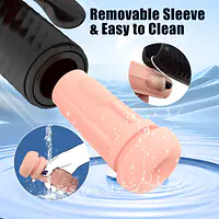 Thermo Vibe 360° – Telescoping Vibration Masturbator with Heating Function - Master