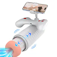 Thermo Vibe 360° – Telescoping Vibration Masturbator with Heating Function - Master