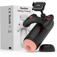 Thermo Vibe 360° – Telescoping Vibration Masturbator with Heating Function - Master