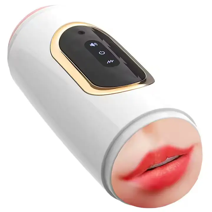 Vibe Pleasure Dual Mouth & Vagina Vibrating Fleshlight - Master