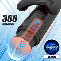 Thermo Vibe 360° – Telescoping Vibration Masturbator with Heating Function - Master