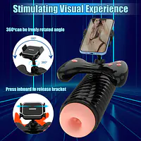 Thermo Vibe 360° – Telescoping Vibration Masturbator with Heating Function - Master